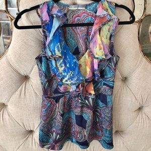 🦋 NU by Marc Anthony Multicolor Blouse